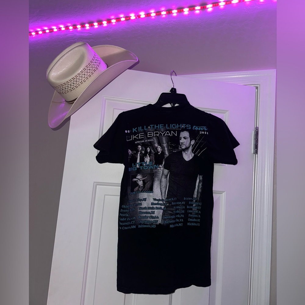 Luke Bryan Country Music Festival Concert T Shirt - Picture 2 of 5